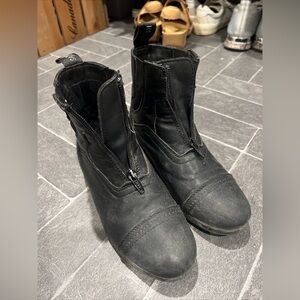 Saxon front zip paddock boot - Youth 3